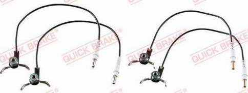 OJD Quick Brake WS 0181 A - Indikators, Bremžu uzliku nodilums www.autospares.lv