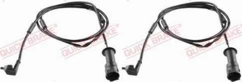 OJD Quick Brake WS 0121 A - Indikators, Bremžu uzliku nodilums www.autospares.lv