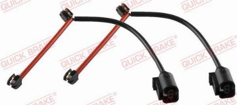 OJD Quick Brake WS 0393 A - Indikators, Bremžu uzliku nodilums www.autospares.lv