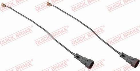 OJD Quick Brake WS 0282 A - Indikators, Bremžu uzliku nodilums www.autospares.lv