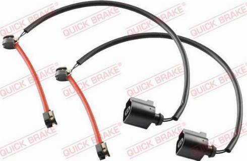 OJD Quick Brake WS 0225 A - Сигнализатор, износ тормозных колодок www.autospares.lv