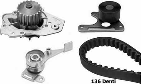 OMB KMB5502A - Water Pump & Timing Belt Set www.autospares.lv