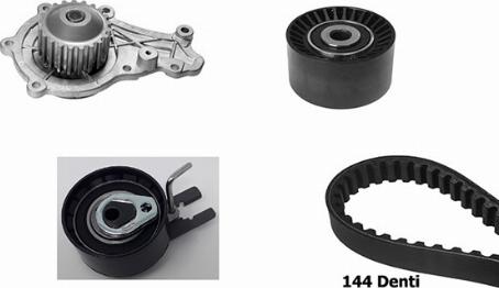 OMB KMB10013C - Water Pump & Timing Belt Set www.autospares.lv