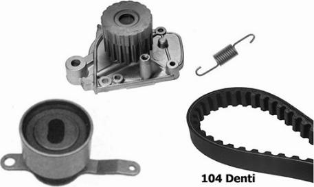 OMB KMB10035B - Ūdenssūknis + Zobsiksnas komplekts www.autospares.lv