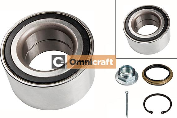 Omnicraft 2466956 - Подшипник ступицы колеса, комплект www.autospares.lv