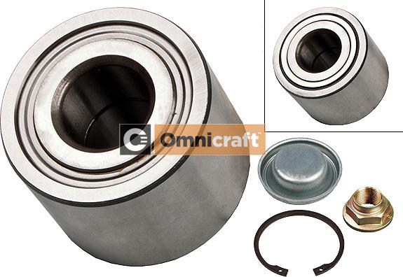 Omnicraft 2466408 - Подшипник ступицы колеса, комплект www.autospares.lv