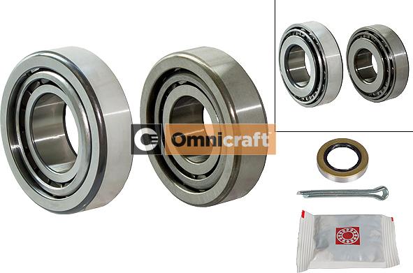 Omnicraft 2466402 - Riteņa rumbas gultņa komplekts autospares.lv