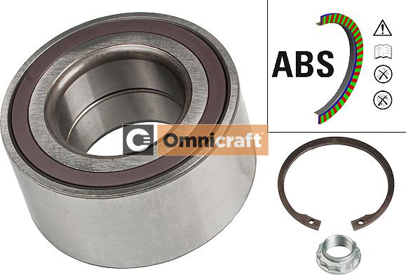 Omnicraft 2466420 - Riteņa rumbas gultņa komplekts autospares.lv