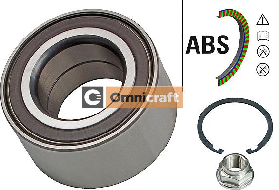 Omnicraft 2466594 - Wheel hub, bearing Kit www.autospares.lv