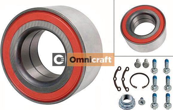 Omnicraft 2466549 - Подшипник ступицы колеса, комплект www.autospares.lv