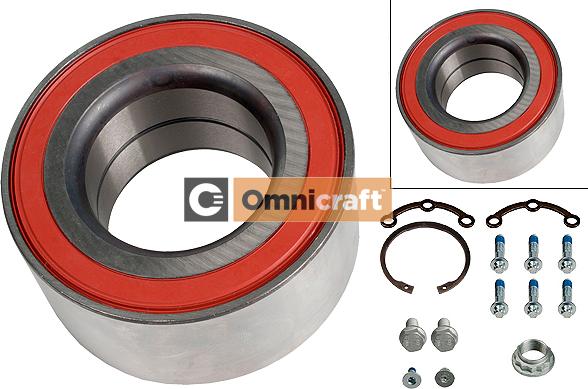 Omnicraft 2466539 - Riteņa rumbas gultņa komplekts autospares.lv