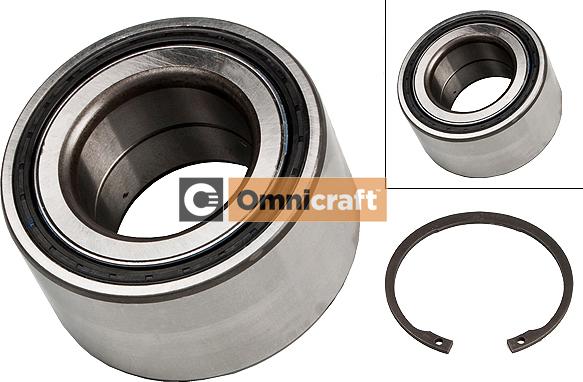 Omnicraft 2466614 - Подшипник ступицы колеса, комплект www.autospares.lv