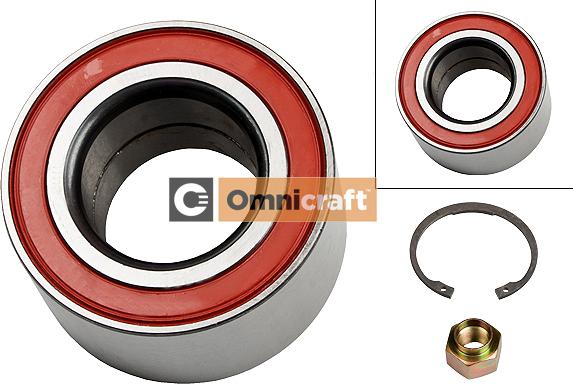 Omnicraft 2466867 - Riteņa rumbas gultņa komplekts autospares.lv