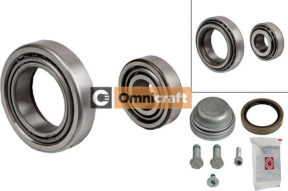 Omnicraft 2466889 - Подшипник ступицы колеса, комплект www.autospares.lv