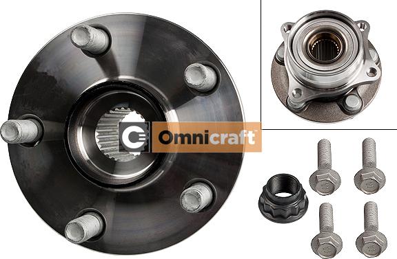 Omnicraft 2466824 - Riteņa rumbas gultņa komplekts www.autospares.lv