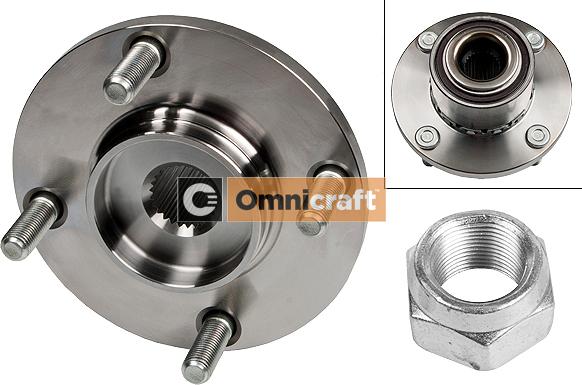 Omnicraft 2466828 - Riteņa rumbas gultņa komplekts www.autospares.lv