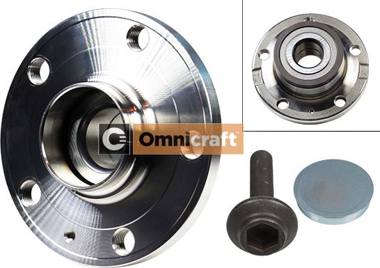 Omnicraft 2466390 - Подшипник ступицы колеса, комплект www.autospares.lv