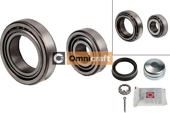 Omnicraft 2466382 - Подшипник ступицы колеса, комплект www.autospares.lv