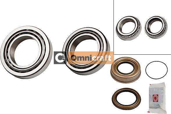 Omnicraft 2466796 - Wheel hub, bearing Kit www.autospares.lv