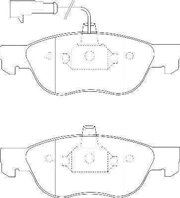 Omnicraft 2134902 - Bremžu uzliku kompl., Disku bremzes autospares.lv