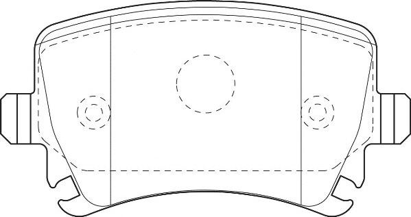 Omnicraft 2135575 - Bremžu uzliku kompl., Disku bremzes www.autospares.lv