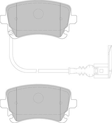 Omnicraft 2135608 - Bremžu uzliku kompl., Disku bremzes autospares.lv