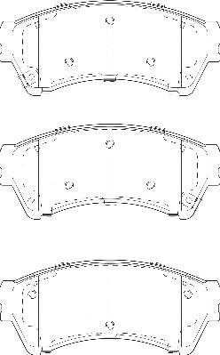 Omnicraft 2135168 - Bremžu uzliku kompl., Disku bremzes www.autospares.lv