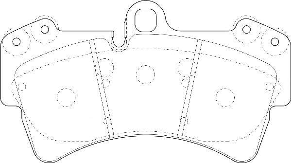 Omnicraft 2135182 - Bremžu uzliku kompl., Disku bremzes autospares.lv