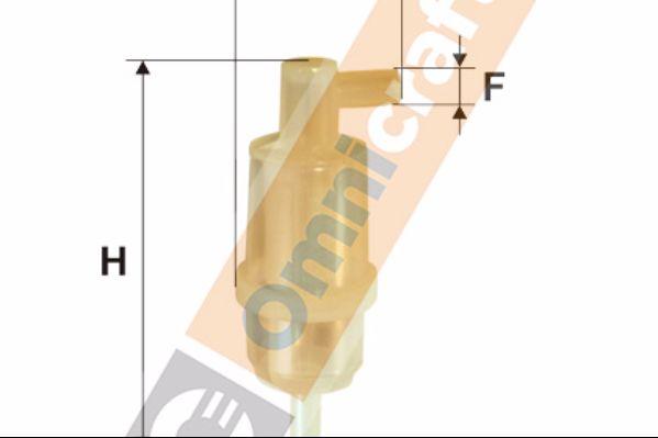 Omnicraft 2136895 - Degvielas filtrs www.autospares.lv