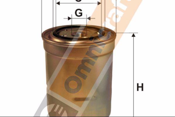 Omnicraft 2136829 - Топливный фильтр www.autospares.lv