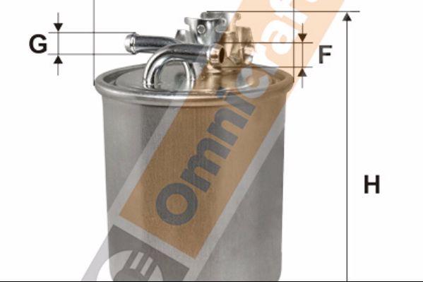 Omnicraft 2136763 - Fuel filter www.autospares.lv