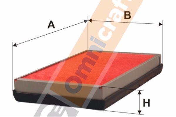 Omnicraft 2133003 - Air Filter, engine www.autospares.lv