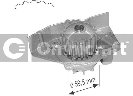 Omnicraft 2317250 - Ūdenssūknis autospares.lv