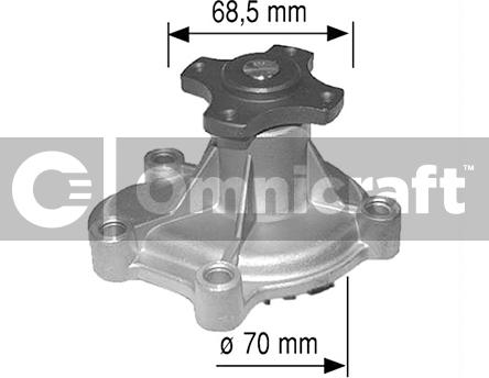 Omnicraft 2317272 - Ūdenssūknis autospares.lv