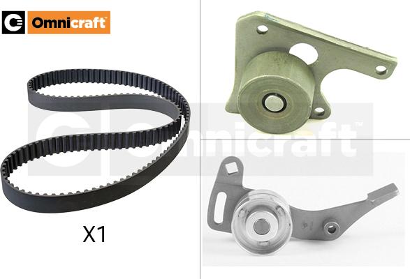 Omnicraft 2328454 - Комплект зубчатого ремня ГРМ www.autospares.lv