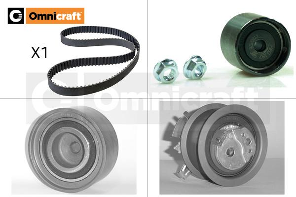 Omnicraft 2328468 - Комплект зубчатого ремня ГРМ www.autospares.lv