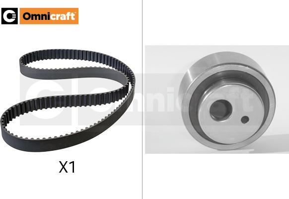 Omnicraft 2328580 - Комплект зубчатого ремня ГРМ www.autospares.lv