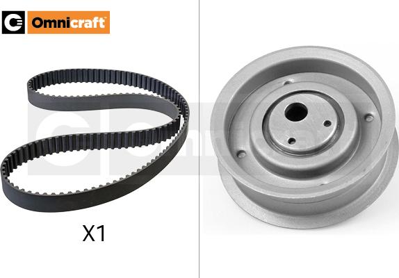 Omnicraft 2328476 - Комплект зубчатого ремня ГРМ www.autospares.lv