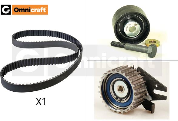 Omnicraft 2328794 - Комплект зубчатого ремня ГРМ www.autospares.lv