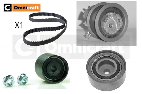 Omnicraft 2328504 - Комплект зубчатого ремня ГРМ www.autospares.lv