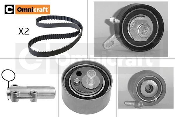 Omnicraft 2328664 - Комплект зубчатого ремня ГРМ www.autospares.lv