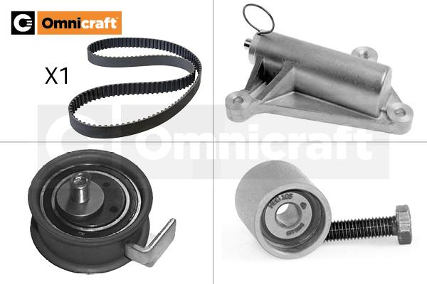 Omnicraft 2328668 - Комплект зубчатого ремня ГРМ www.autospares.lv