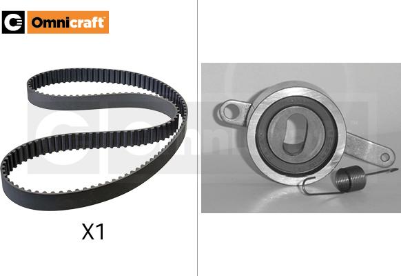 Omnicraft 2328758 - Комплект зубчатого ремня ГРМ www.autospares.lv