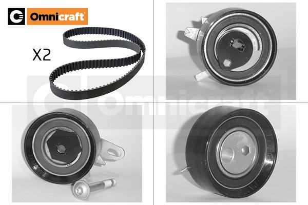 Omnicraft 2328678 - Комплект зубчатого ремня ГРМ www.autospares.lv