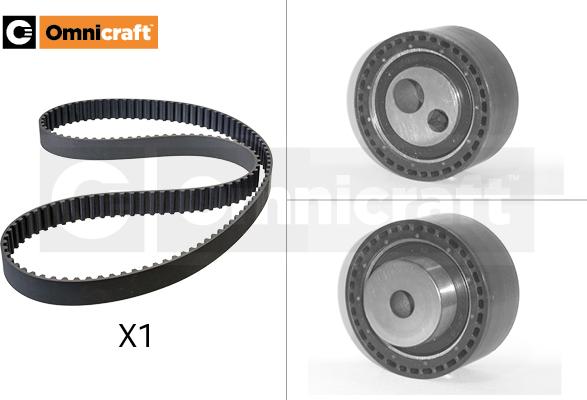 Omnicraft 2328754 - Комплект зубчатого ремня ГРМ www.autospares.lv