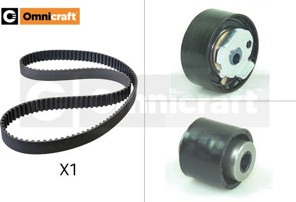 Omnicraft 2328736 - Комплект зубчатого ремня ГРМ www.autospares.lv