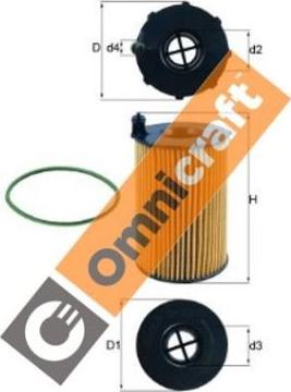 Omnicraft 2255833 - Oil Filter www.autospares.lv