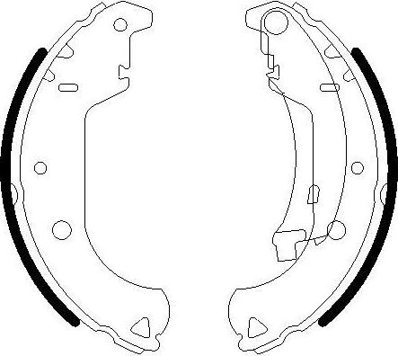 Omnicraft 2255791 - Bremžu loku komplekts autospares.lv