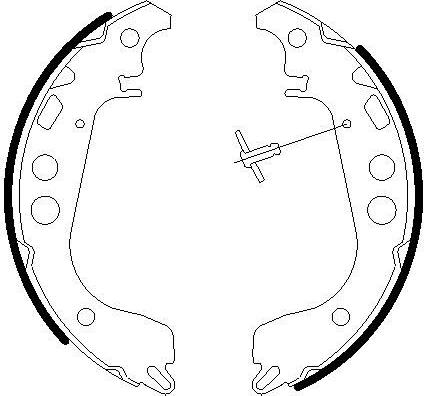 Omnicraft 2255738 - Bremžu loku komplekts autospares.lv