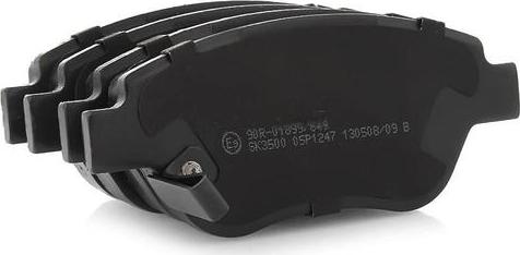 Opel 1605353 - Brake Pad Set, disc brake www.autospares.lv